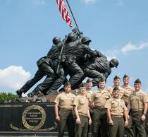 Second Marine Cohort Lands at the Schar School