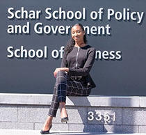 Najma Mohamud, Master’s in Public Policy student