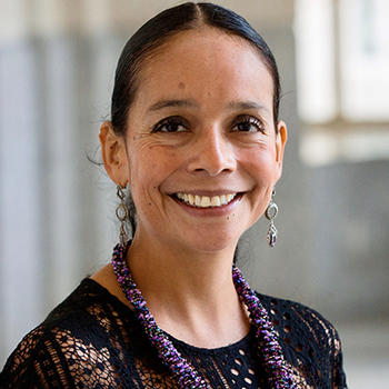 Associate professor Guadalupe Correa-Cabrera from the Schar School of Policy and Government