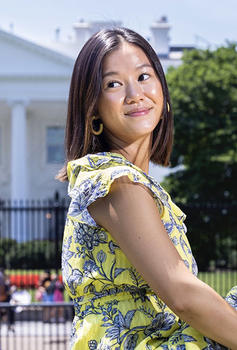 The incoming student body president is working at the White House this summer in an office dedicated to eliminating hate and discrimination against Asian American and Pacific Islander communities.